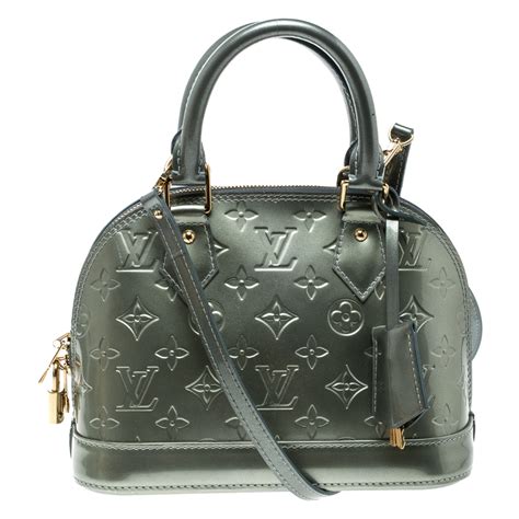 louis vuitton metallic monogram vernis alma bb bag|Louis Vuitton vernis leather.